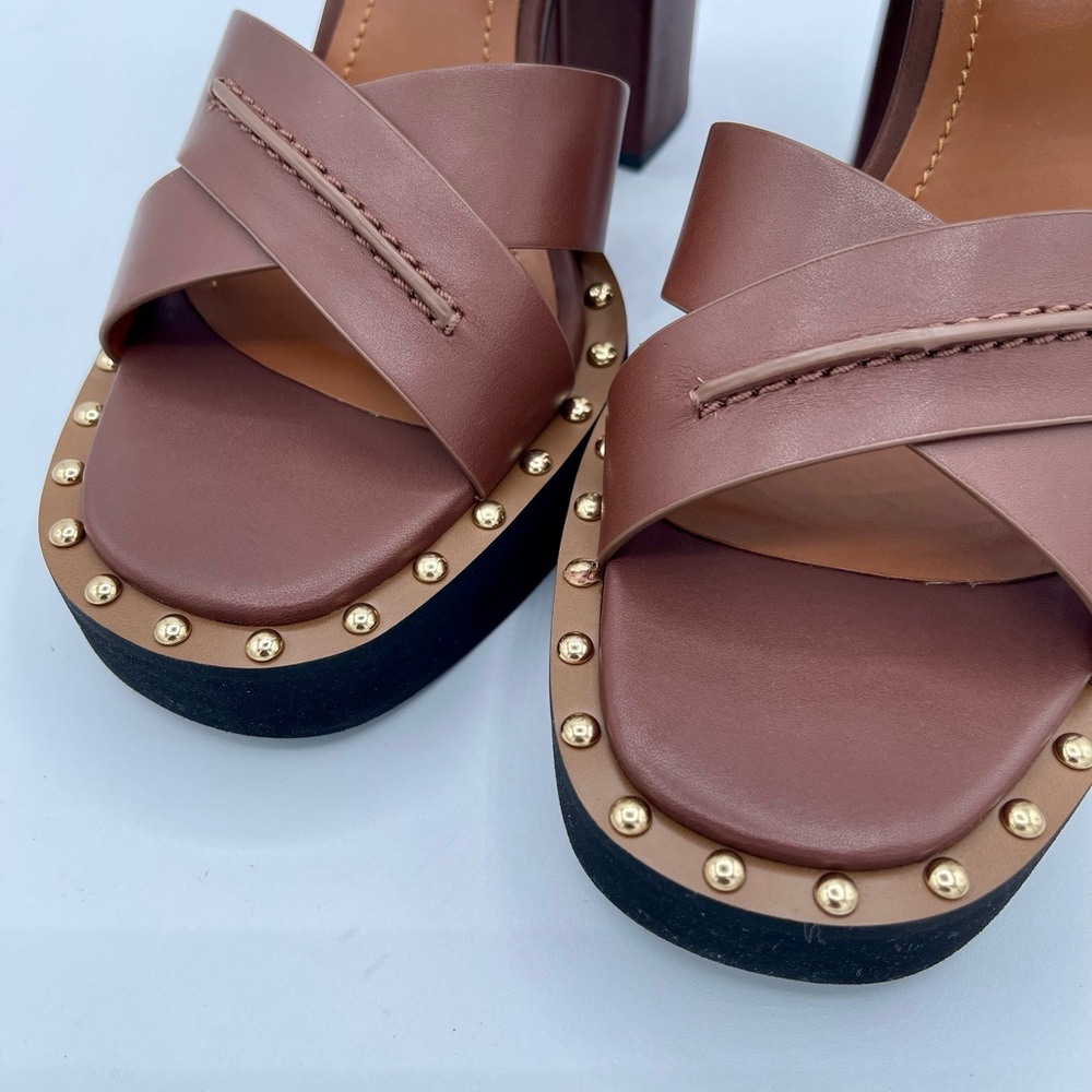 Brand New Coach Platform Sandals with Chunky Heel  Size 9.5B - Picture 14 of 15